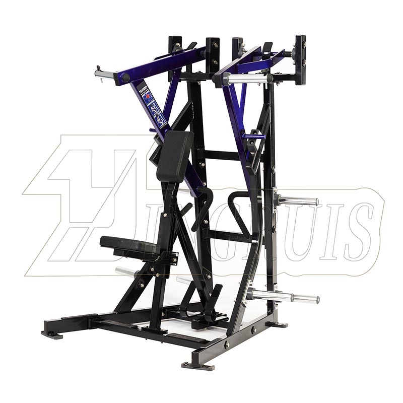 Máquina de remo bajo iso-lateral